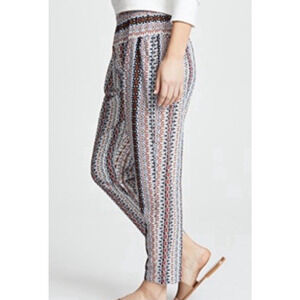 XIRENA Paige Cotton Harem Pull On Pants M Henna Tattoo Boho Lounge Cottage